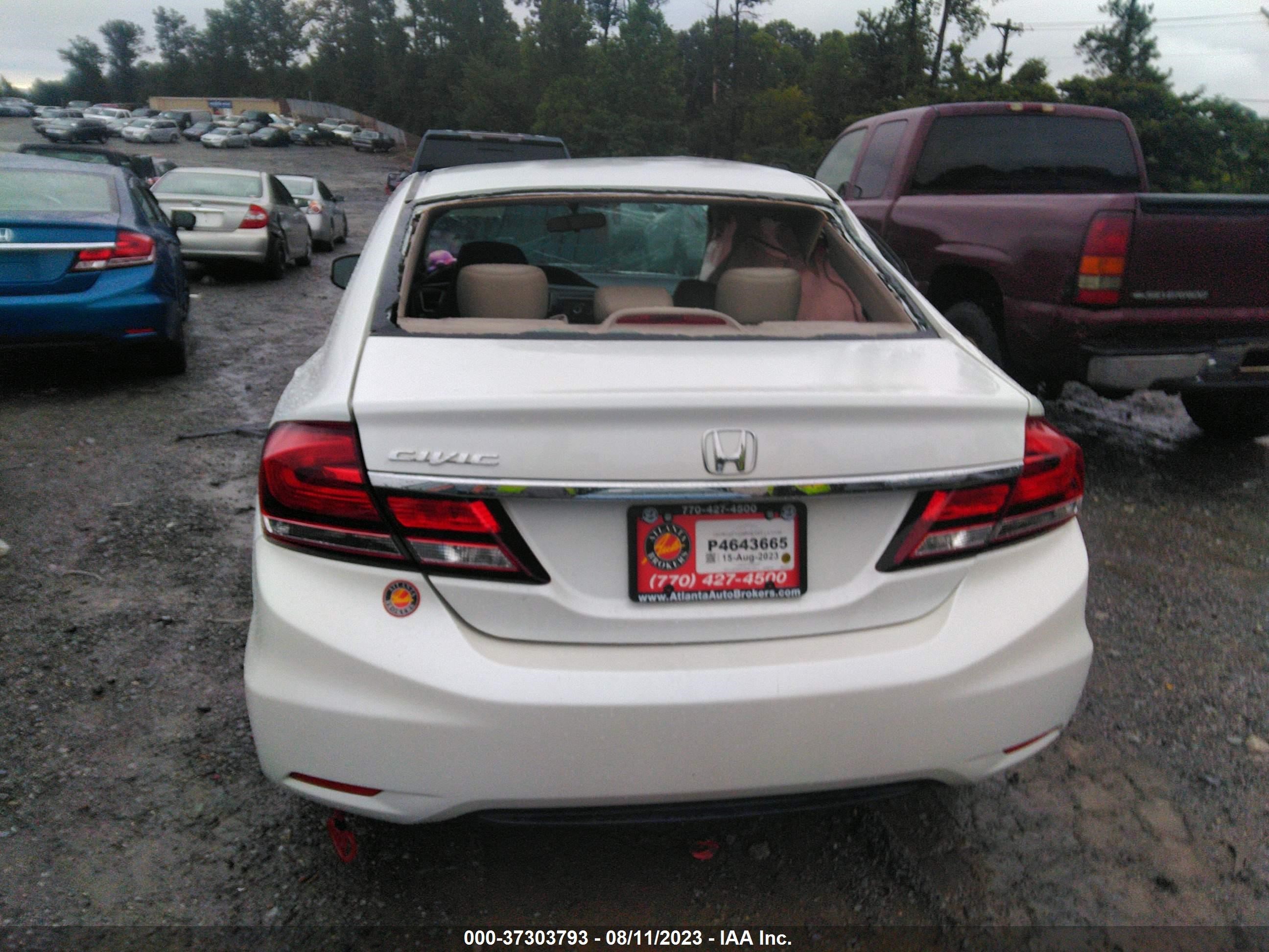 Photo 14 VIN: 19XFB2F90DE042400 - HONDA CIVIC 