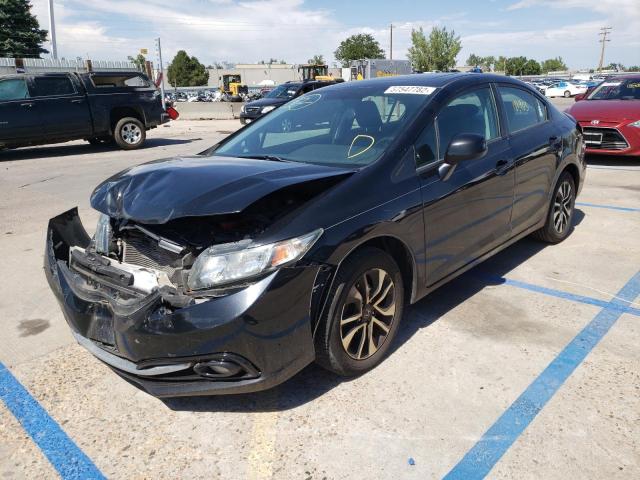 Photo 1 VIN: 19XFB2F90DE071296 - HONDA CIVIC EXL 