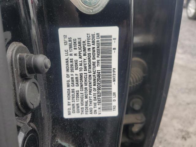 Photo 11 VIN: 19XFB2F90DE204641 - HONDA CIVIC EXL 