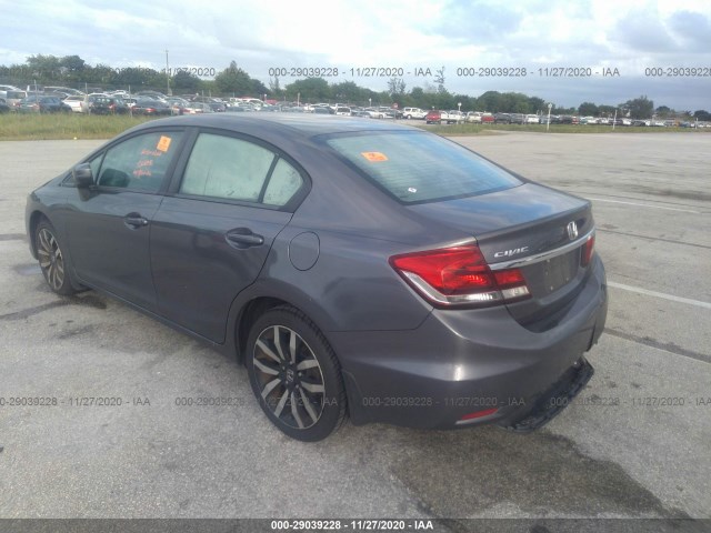 Photo 2 VIN: 19XFB2F90EE079190 - HONDA CIVIC SEDAN 