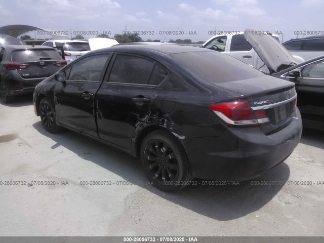 Photo 2 VIN: 19XFB2F90FE077389 - HONDA CIVIC SEDAN 