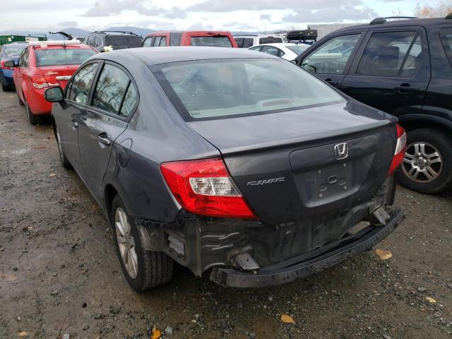 Photo 2 VIN: 19XFB2F91CE349251 - HONDA CIVIC EXL 