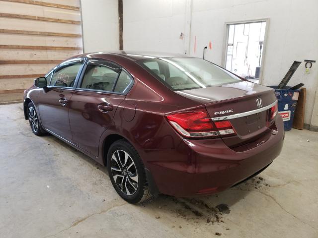 Photo 2 VIN: 19XFB2F91DE008014 - HONDA CIVIC EXL 