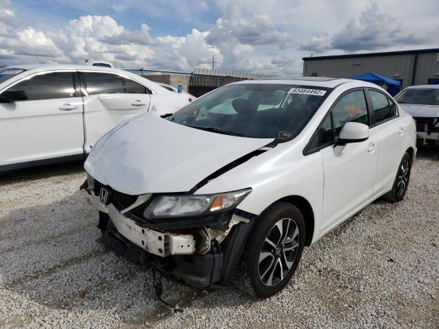 Photo 1 VIN: 19XFB2F91DE205149 - HONDA CIVIC EXL 