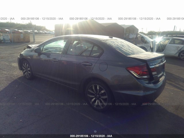 Photo 2 VIN: 19XFB2F91EE045615 - HONDA CIVIC SEDAN 