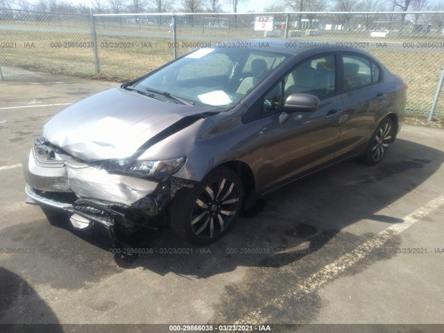 Photo 1 VIN: 19XFB2F91EE245510 - HONDA CIVIC SEDAN 