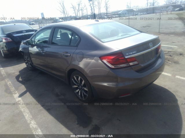 Photo 2 VIN: 19XFB2F91EE245510 - HONDA CIVIC SEDAN 