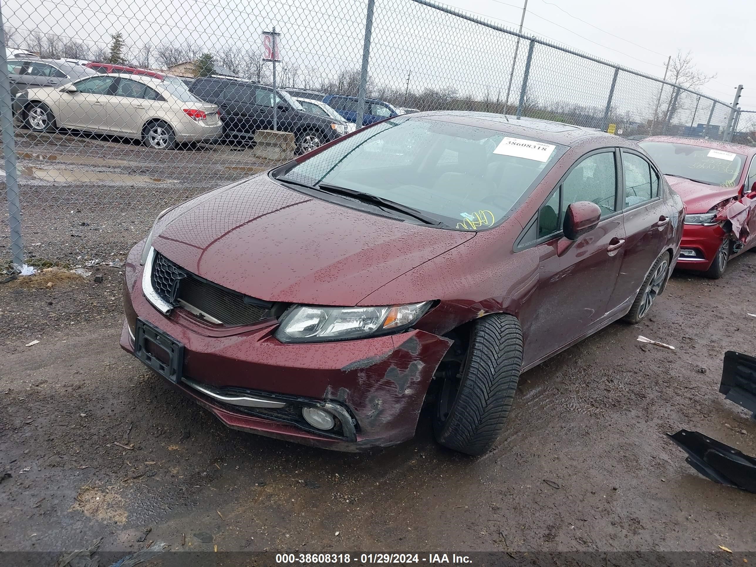 Photo 1 VIN: 19XFB2F91FE057619 - HONDA CIVIC 