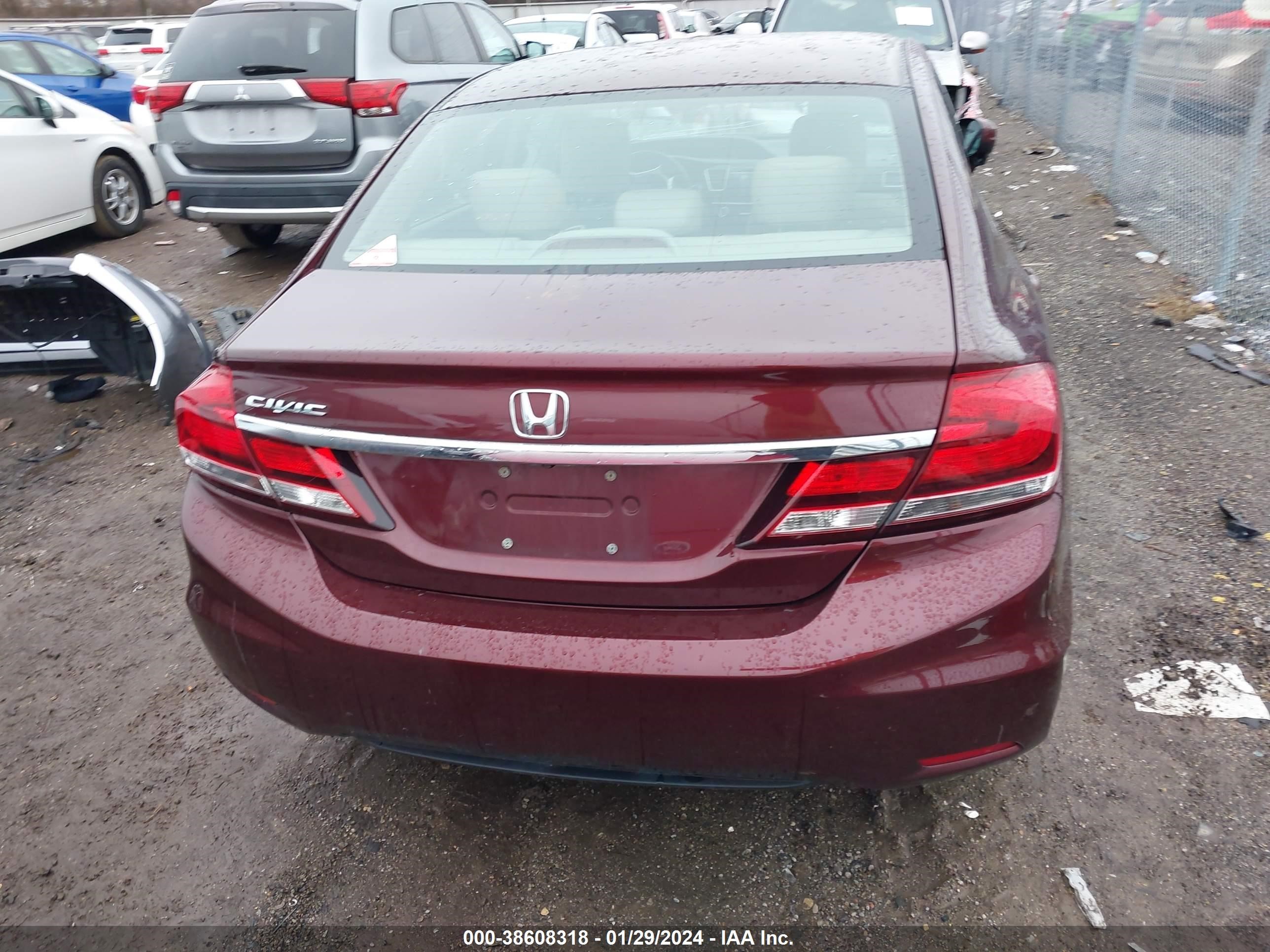 Photo 15 VIN: 19XFB2F91FE057619 - HONDA CIVIC 