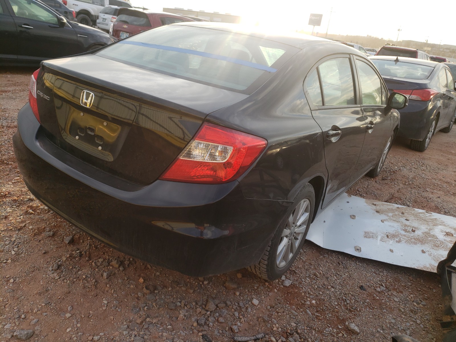 Photo 3 VIN: 19XFB2F92CE013334 - HONDA CIVIC EXL 