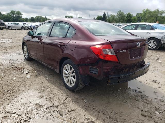 Photo 2 VIN: 19XFB2F92CE053607 - HONDA CIVIC EXL 