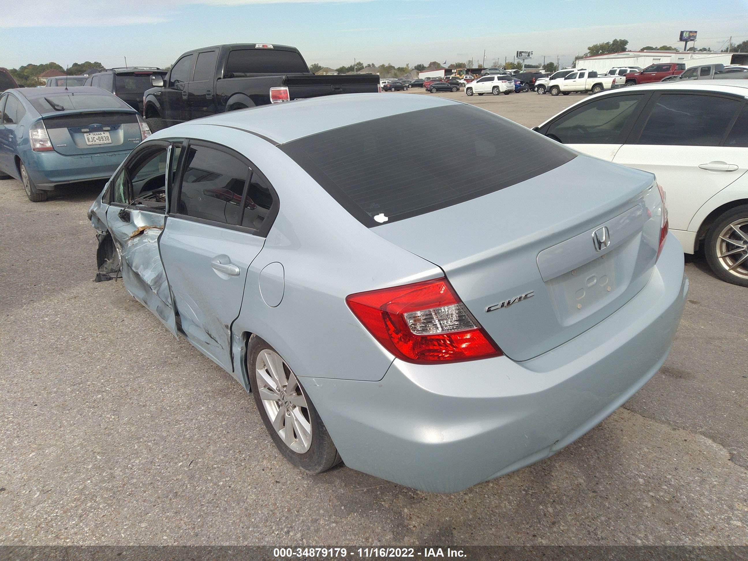 Photo 2 VIN: 19XFB2F92CE349209 - HONDA CIVIC 