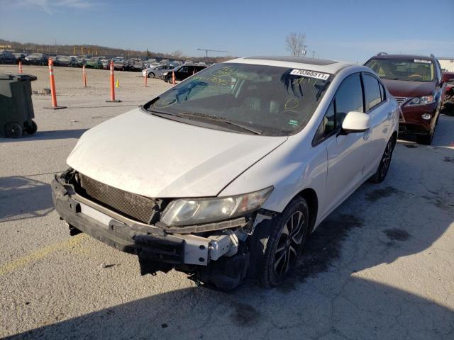 Photo 1 VIN: 19XFB2F92DE017045 - HONDA CIVIC EXL 