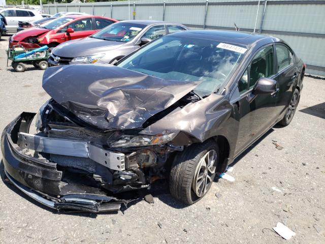 Photo 1 VIN: 19XFB2F92DE020379 - HONDA CIVIC EXL 