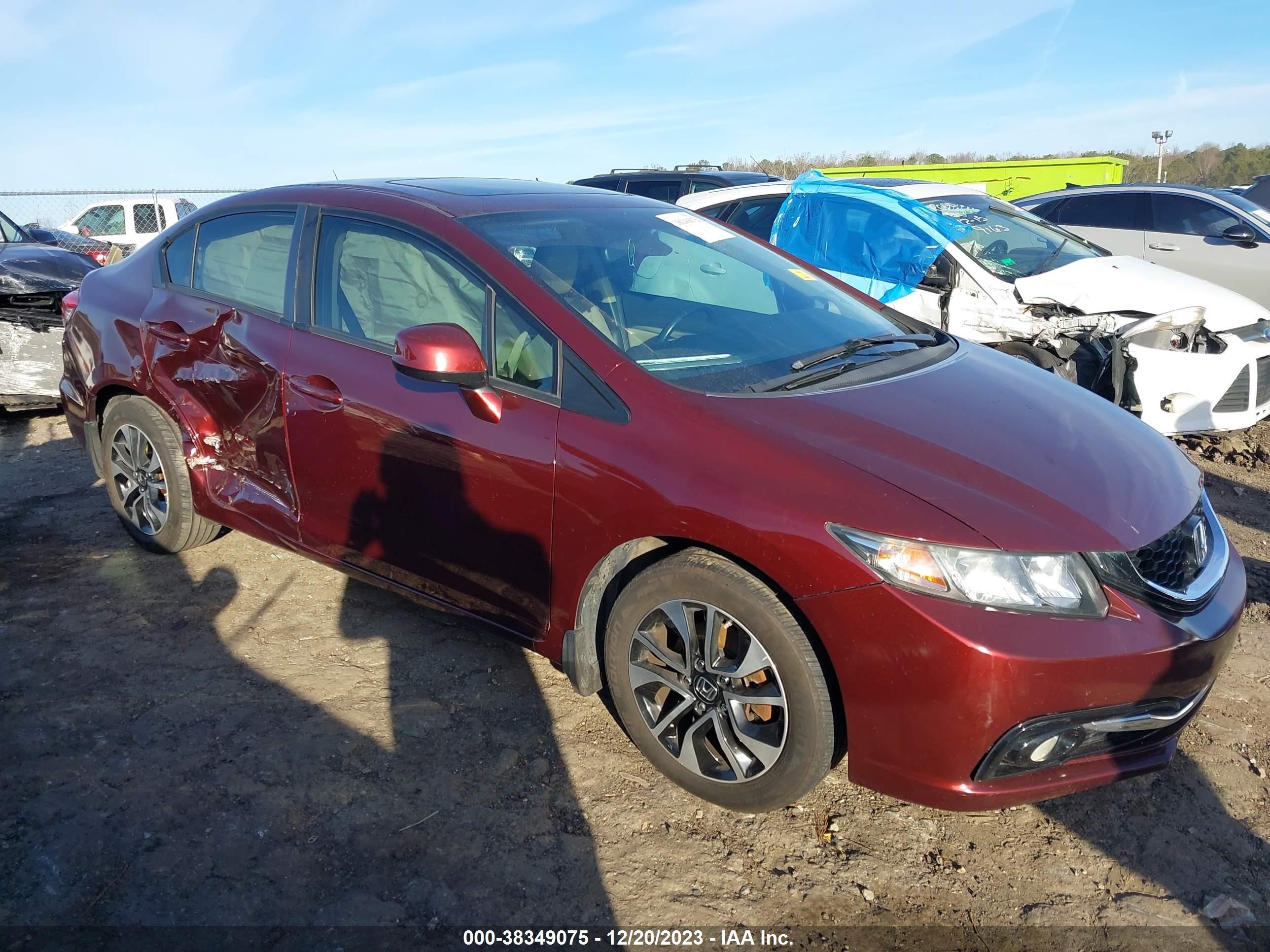 Photo 12 VIN: 19XFB2F92DE283830 - HONDA CIVIC 