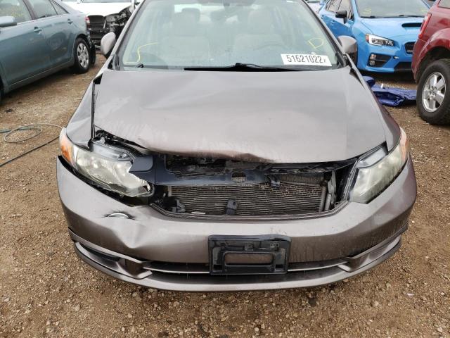 Photo 8 VIN: 19XFB2F93CE007218 - HONDA CIVIC EXL 