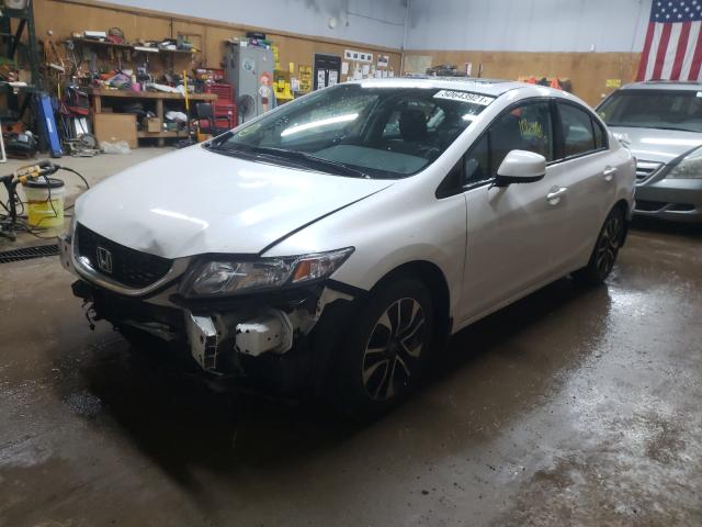 Photo 1 VIN: 19XFB2F93DE054072 - HONDA CIVIC EXL 