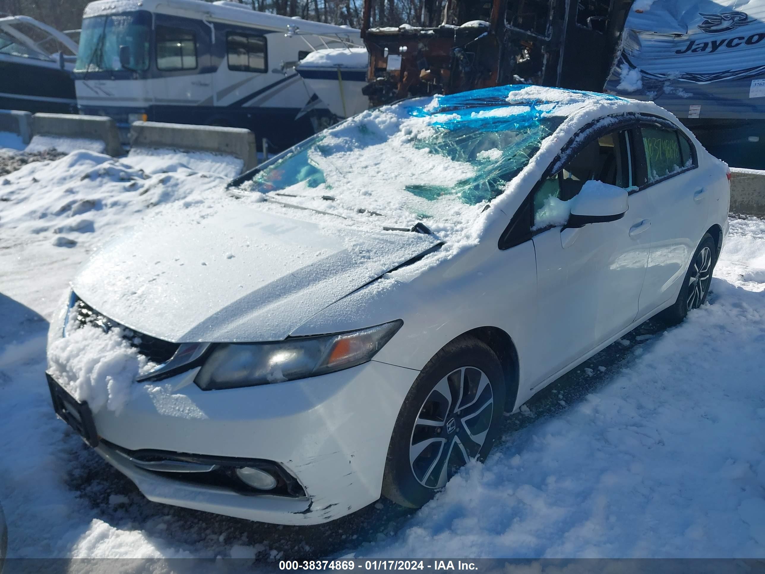 Photo 1 VIN: 19XFB2F93DE220154 - HONDA CIVIC 