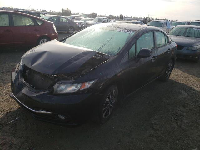 Photo 1 VIN: 19XFB2F93DE222616 - HONDA CIVIC EXL 