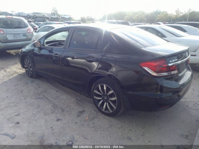 Photo 2 VIN: 19XFB2F93EE011255 - HONDA CIVIC SEDAN 