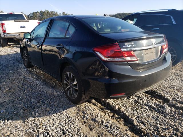 Photo 2 VIN: 19XFB2F94DE050502 - HONDA CIVIC EXL 