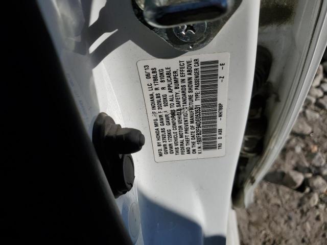 Photo 12 VIN: 19XFB2F94DE053531 - HONDA CIVIC EXL 