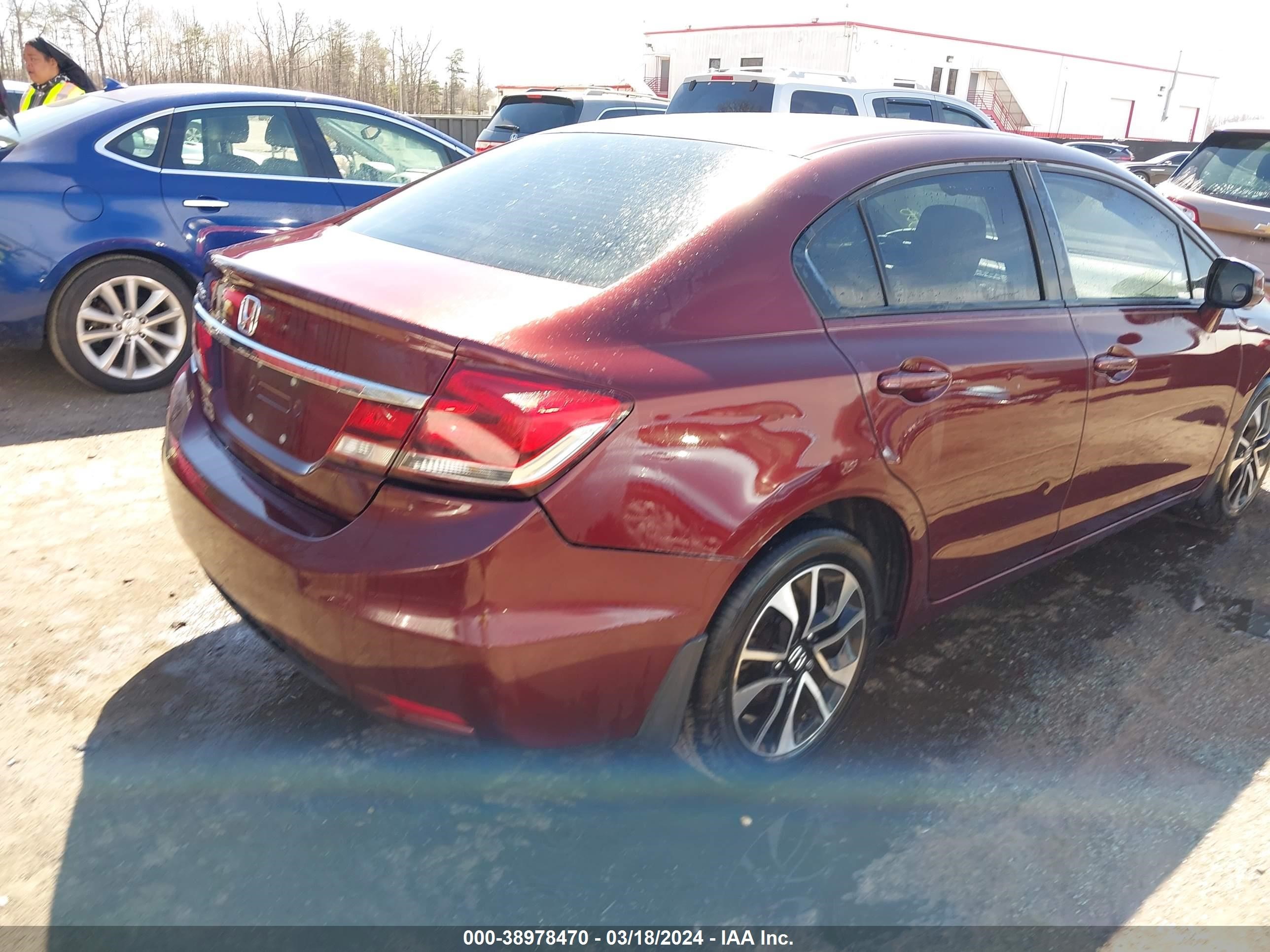 Photo 3 VIN: 19XFB2F94DE202889 - HONDA CIVIC 