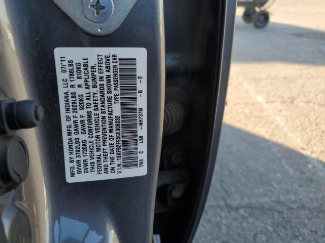 Photo 11 VIN: 19XFB2F95CE306032 - HONDA CIVIC EXL 