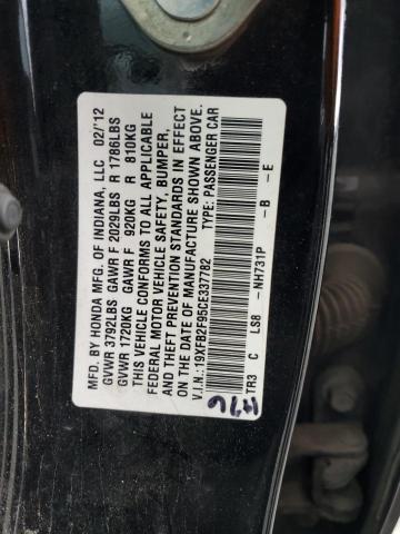 Photo 12 VIN: 19XFB2F95CE337782 - HONDA CIVIC EXL 