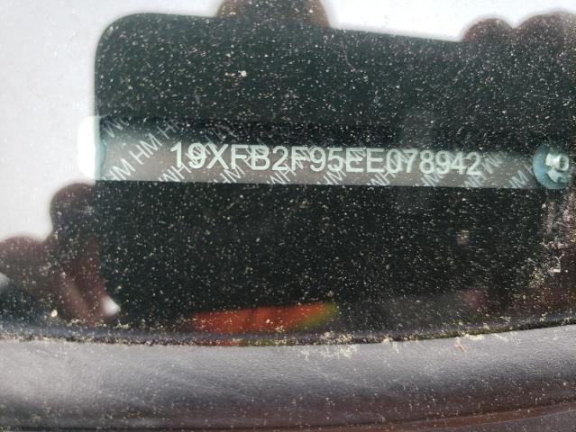 Photo 12 VIN: 19XFB2F95EE078942 - HONDA CIVIC EXL 