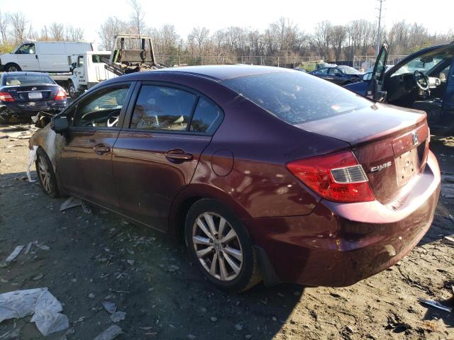 Photo 1 VIN: 19XFB2F96CE378406 - HONDA CIVIC EXL 