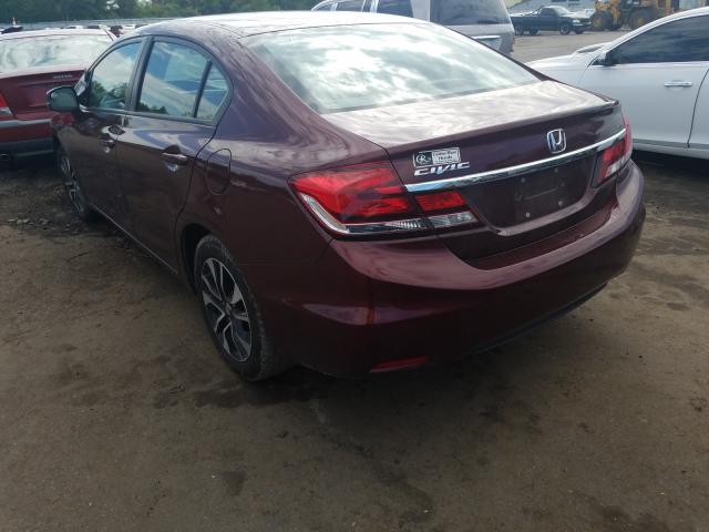 Photo 2 VIN: 19XFB2F96DE257070 - HONDA CIVIC EXL 