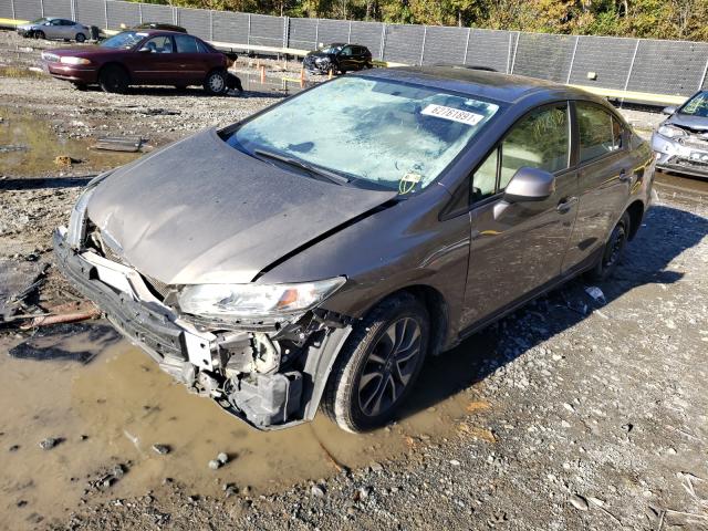 Photo 1 VIN: 19XFB2F96DE263273 - HONDA CIVIC EXL 