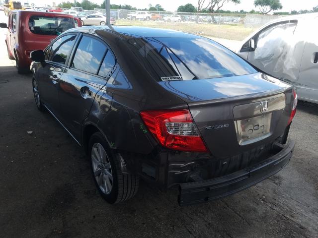 Photo 2 VIN: 19XFB2F98CE075563 - HONDA CIVIC EXL 