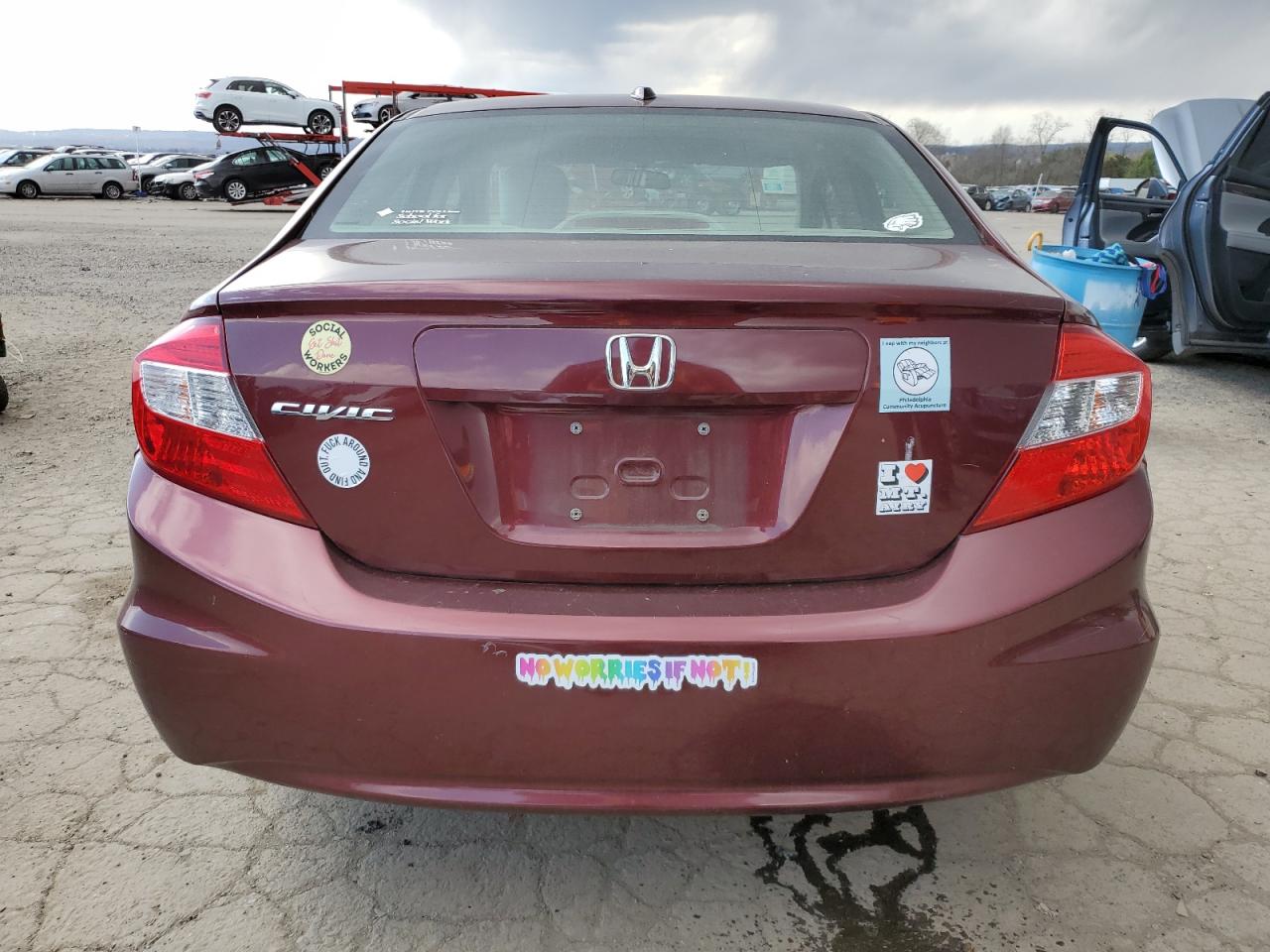 Photo 5 VIN: 19XFB2F98CE320023 - HONDA CIVIC 