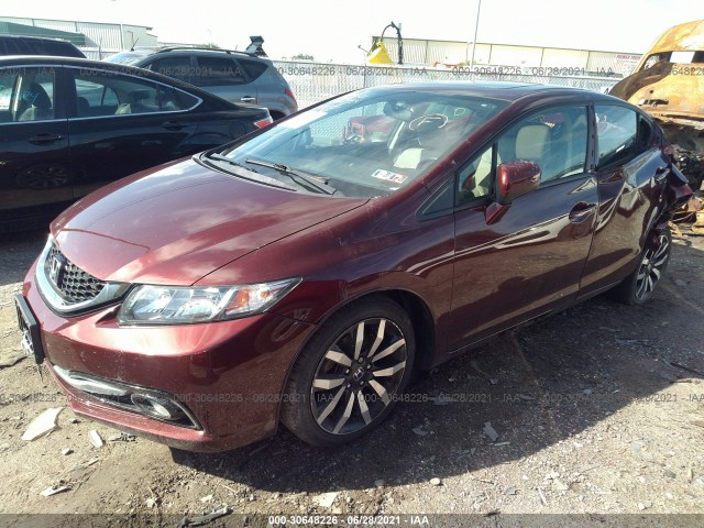 Photo 1 VIN: 19XFB2F98FE068116 - HONDA CIVIC SEDAN 