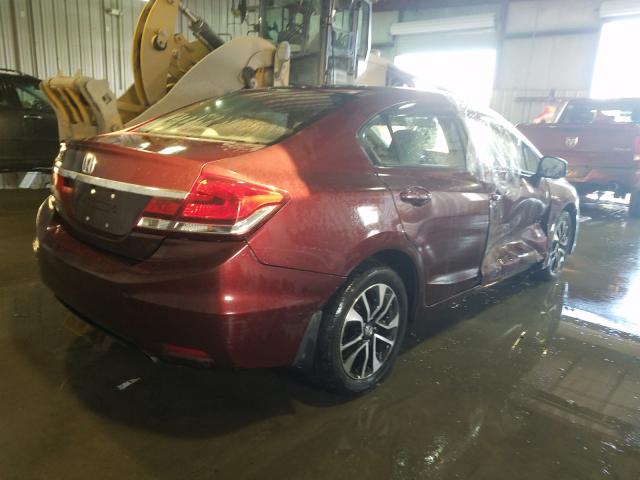 Photo 3 VIN: 19XFB2F99DE008049 - HONDA CIVIC EXL 