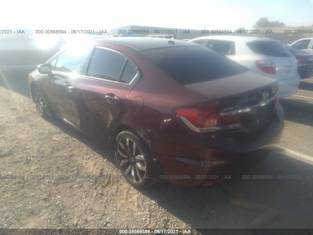 Photo 2 VIN: 19XFB2F99FE288493 - HONDA CIVIC SEDAN 