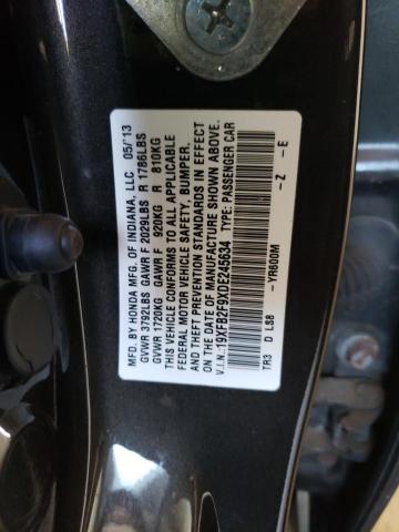 Photo 11 VIN: 19XFB2F9XDE245634 - HONDA CIVIC EXL 