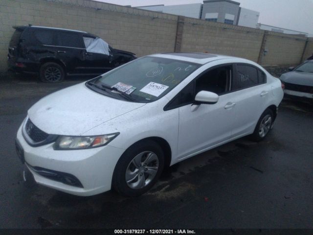 Photo 1 VIN: 19XFB2F9XEE258062 - HONDA CIVIC SEDAN 