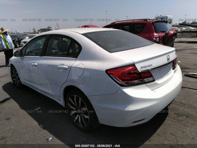 Photo 2 VIN: 19XFB2F9XFE070918 - HONDA CIVIC SEDAN 