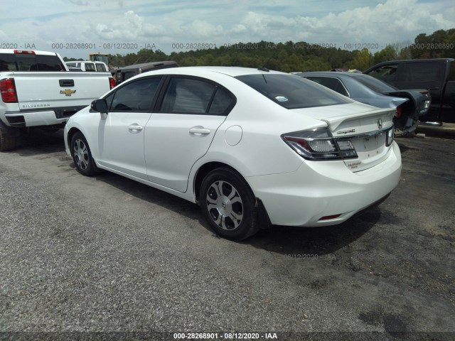 Photo 2 VIN: 19XFB4F20DE000601 - HONDA CIVIC HYBRID 