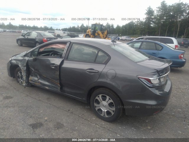 Photo 2 VIN: 19XFB4F20DE200152 - HONDA CIVIC HYBRID 