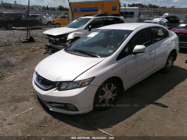 Photo 1 VIN: 19XFB4F20DE201284 - HONDA CIVIC HYBRID 