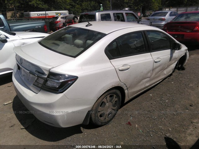 Photo 3 VIN: 19XFB4F20DE201284 - HONDA CIVIC HYBRID 