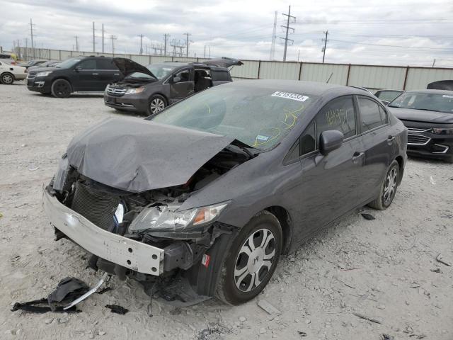 Photo 1 VIN: 19XFB4F20FE000701 - HONDA CIVIC HYBR 