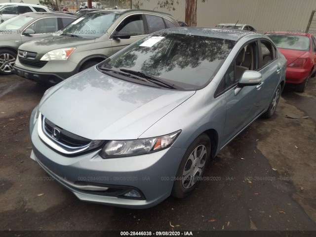 Photo 1 VIN: 19XFB4F21DE000316 - HONDA CIVIC HYBRID 