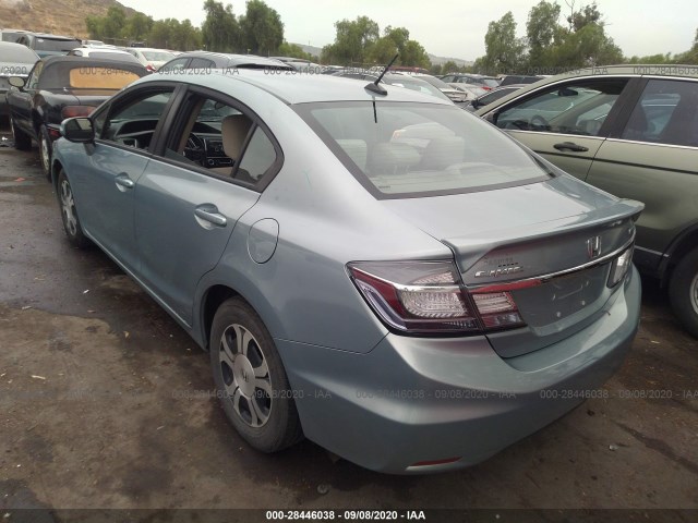 Photo 2 VIN: 19XFB4F21DE000316 - HONDA CIVIC HYBRID 