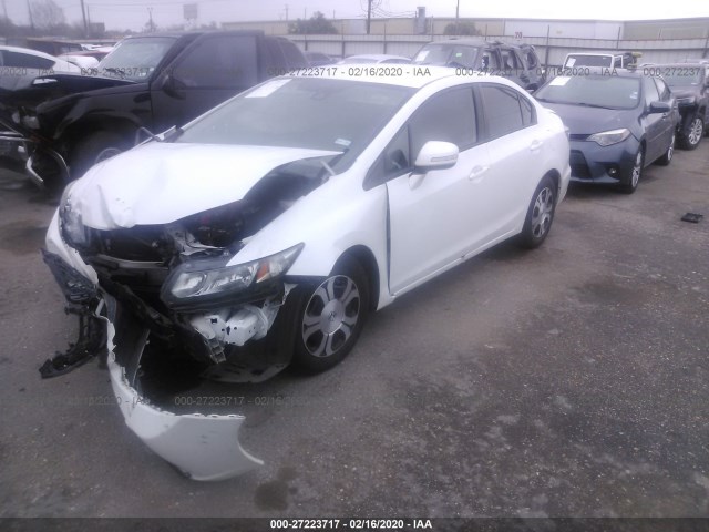 Photo 1 VIN: 19XFB4F21DE003040 - HONDA CIVIC HYBRID 