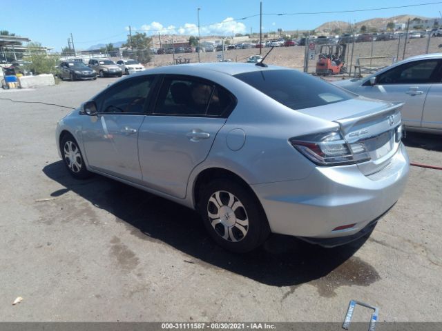 Photo 2 VIN: 19XFB4F21DE003880 - HONDA CIVIC HYBRID 